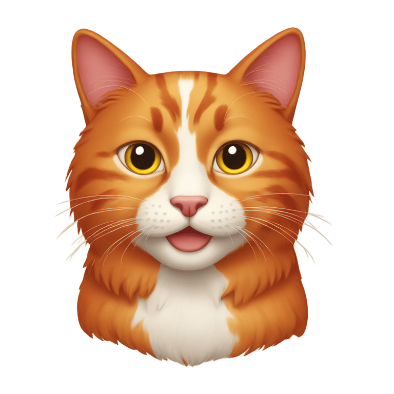 genmoji：Red cat