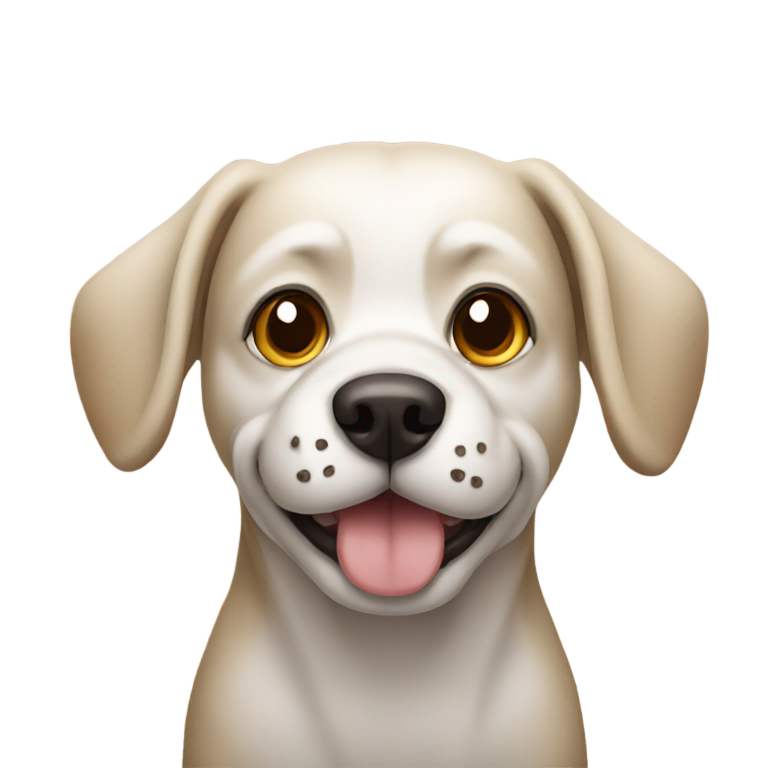 genmoji：狗在拉屎