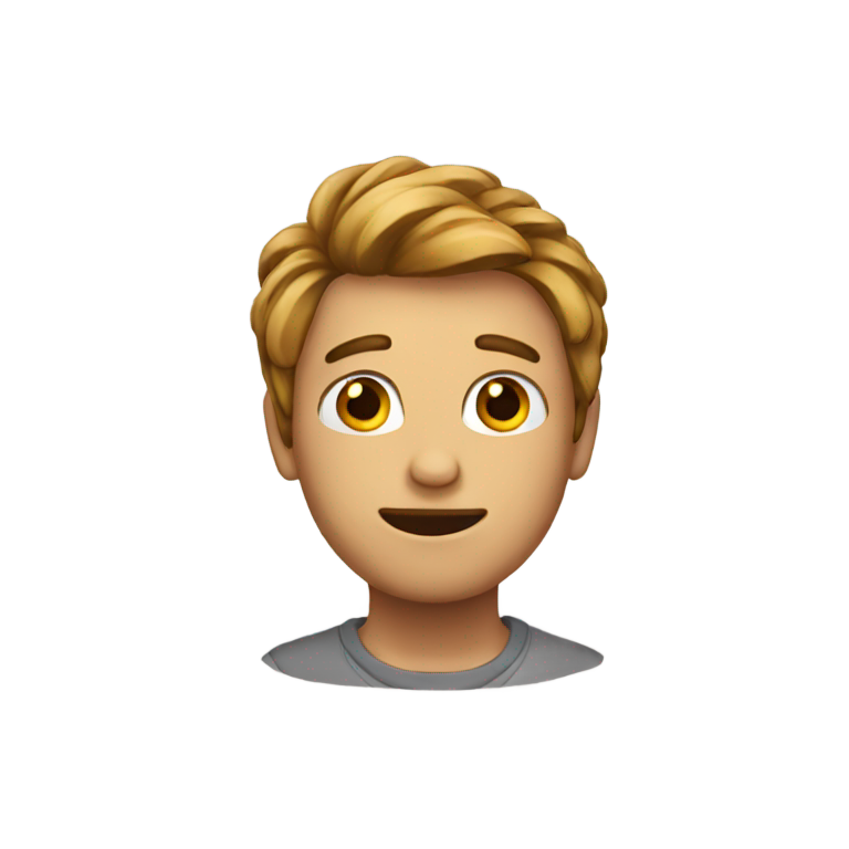 genmoji : personne émotionnelle