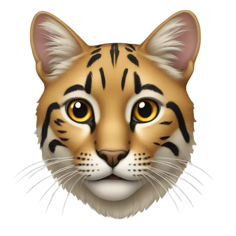 genmoji : chat sauvage