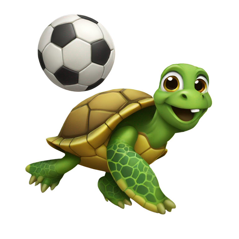 絵文字：サッカーカメ