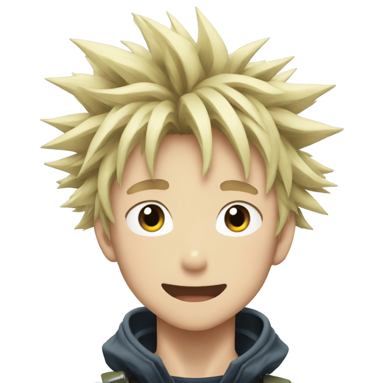 genmoji：Katsuki Bakugo