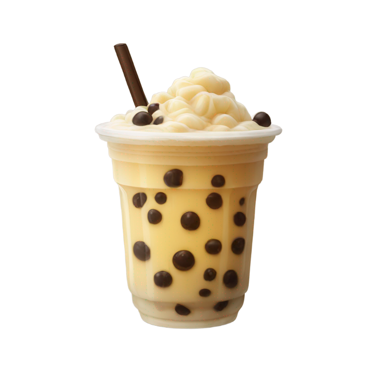 genmoji : Boba esthétique premium