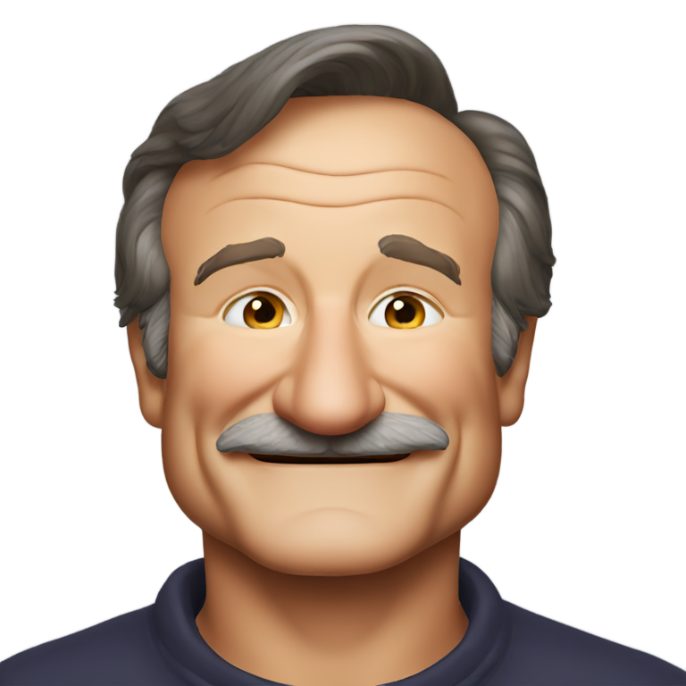 genmoji：罗宾·威廉姆斯