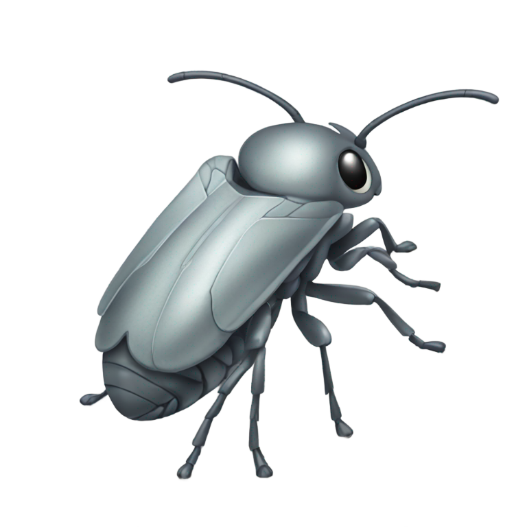 genmoji : Cloporte, insecte gris