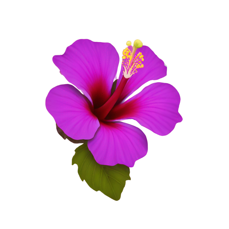 genmoji：大便芙蓉花