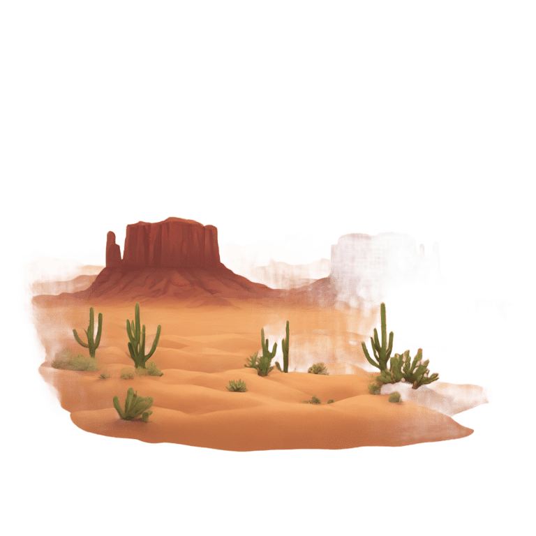 genmoji : Arizona Desert