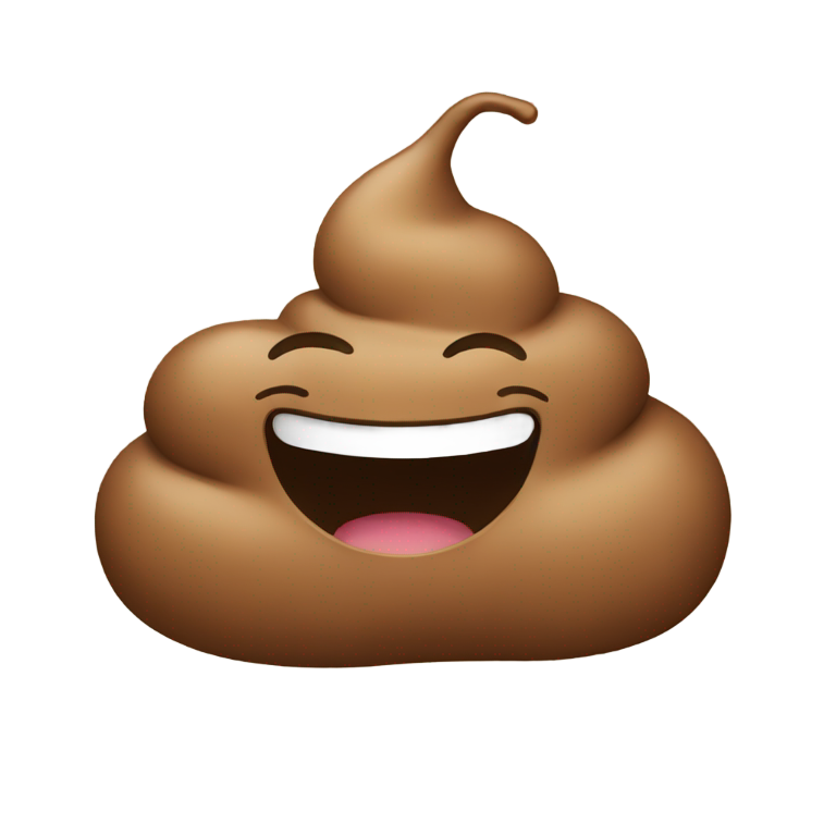 A happy poop Emoji Free Download | Genmoji Online