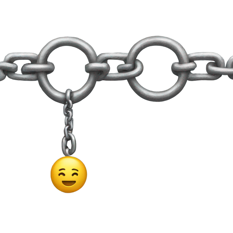 genmoji：球链脚镣