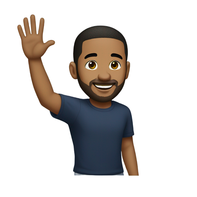 genmoji：肯德里克·拉马尔与德雷克击掌
