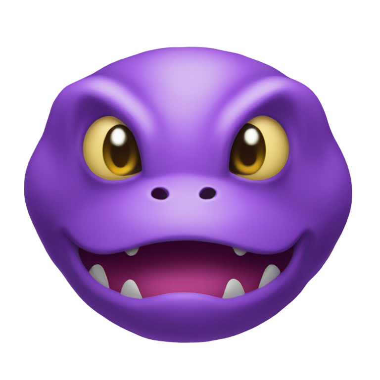 genmoji : muk pokémon