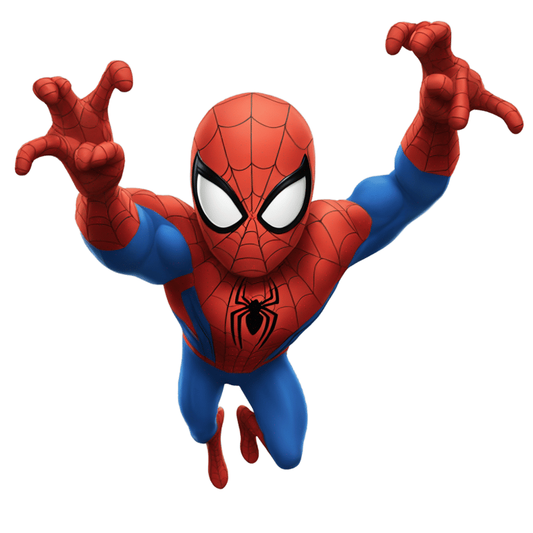絵文字：A spider man