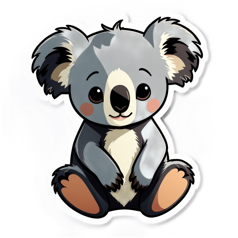 genmoji: baby koala