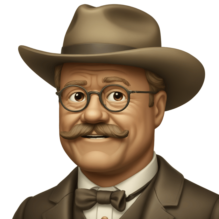 genmoji: Theodore Roosevelt