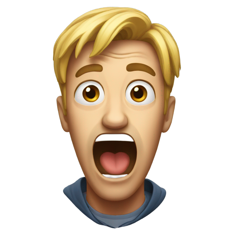 genmoji: shocked