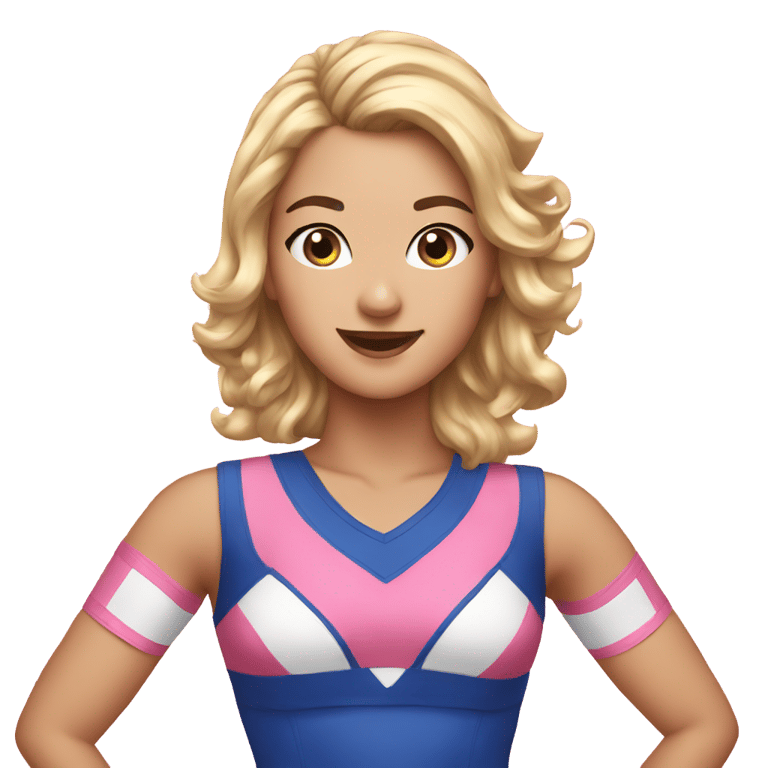 絵文字：katy as a cheerleader