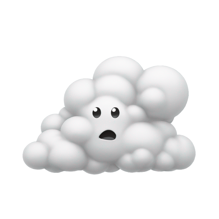 絵文字：Fart cloud