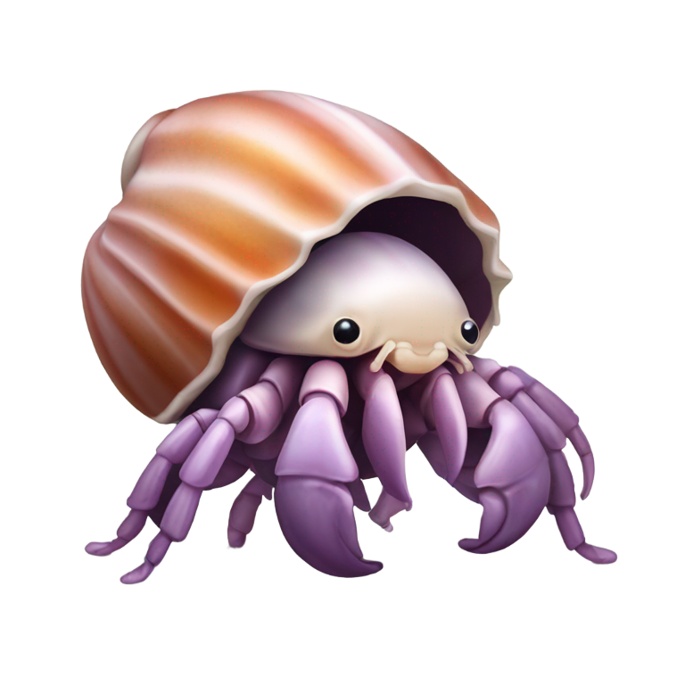 絵文字：かわいいヤドカリターボシェル