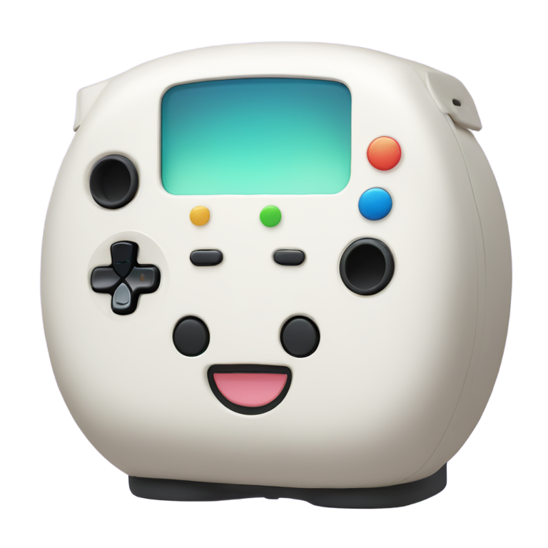 genmoji : PlayStation 5 avec un visage de Squishmallow mignon dessus