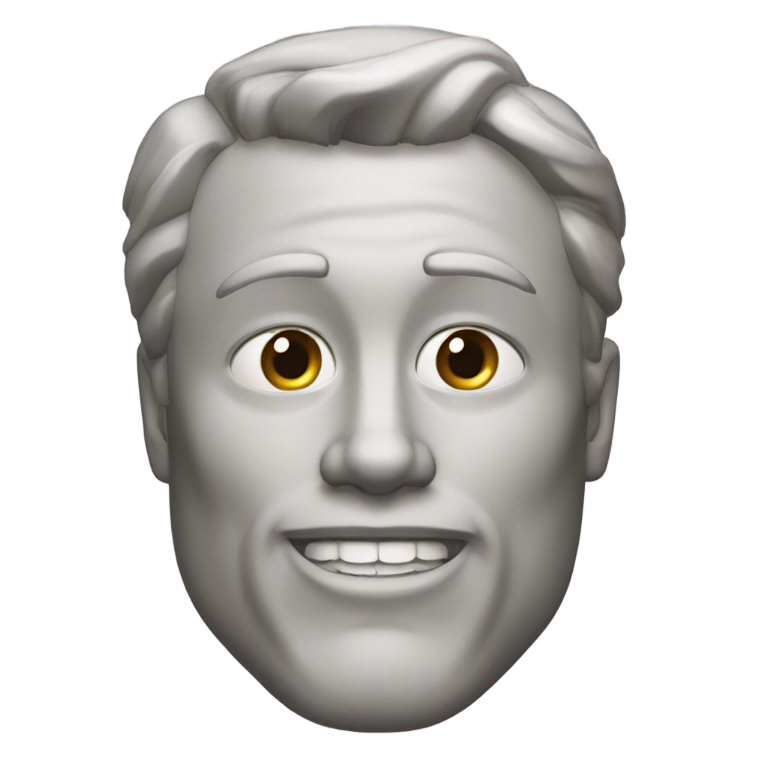 genmoji：西格玛男默想，完美下巴线条