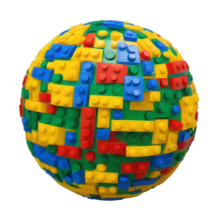 genmoji：Lego ball