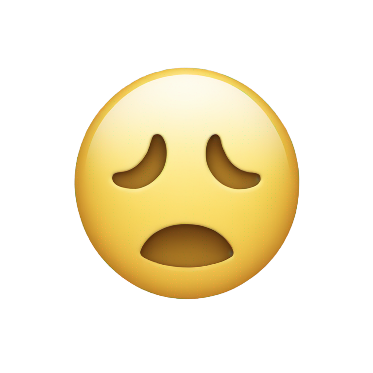 絵文字：Smiley in the shape of butt