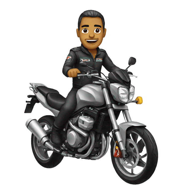 genmoji: tubarão motoqueiro