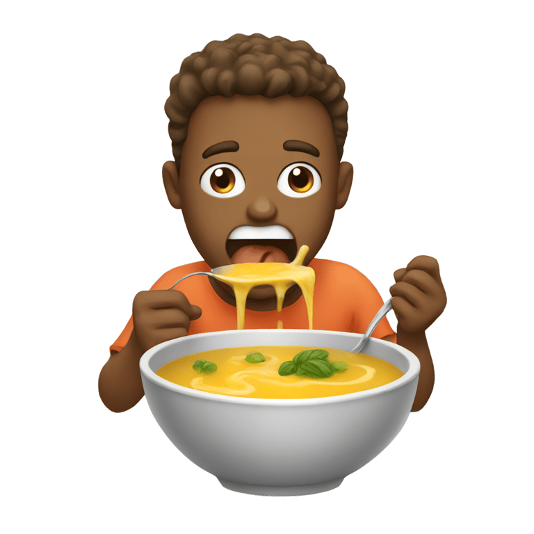 genmoji：吃汤