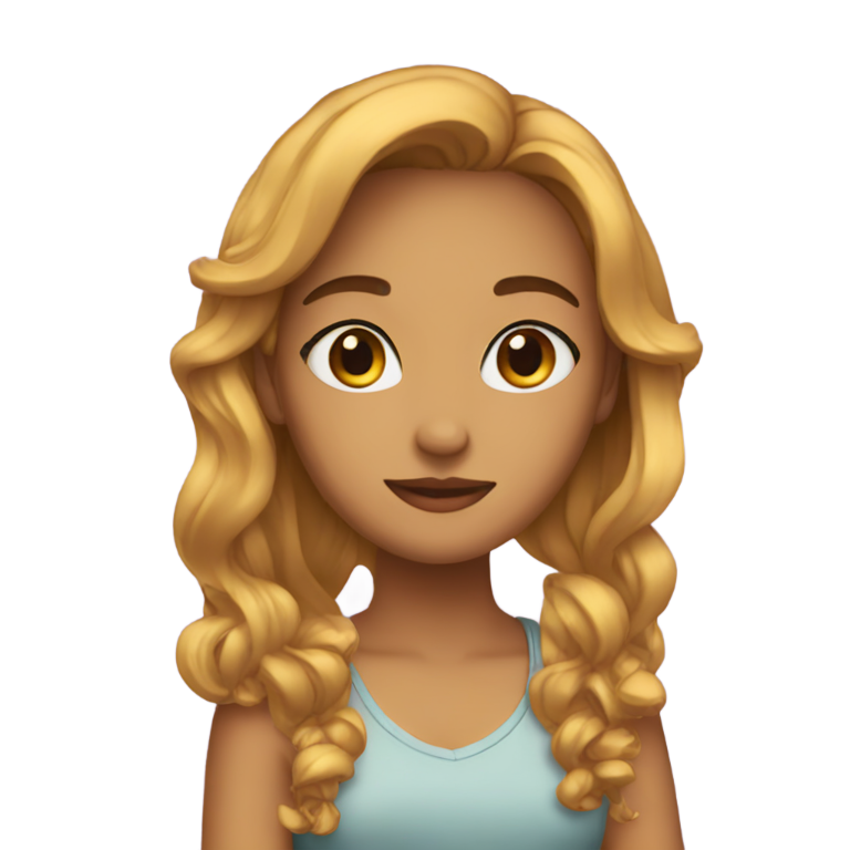 genmoji : Cette fille, Laylay