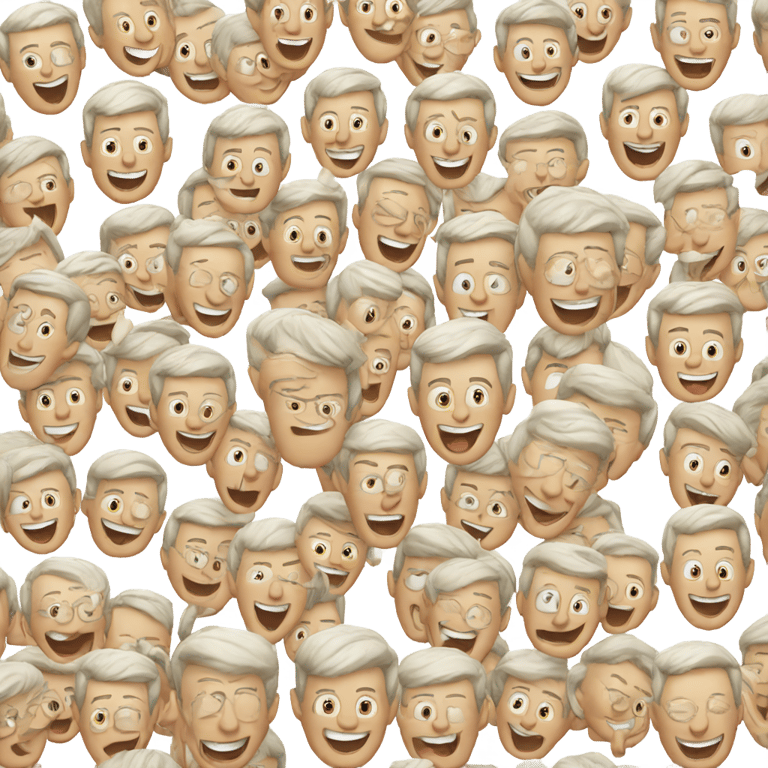 genmoji : tim cook laugh