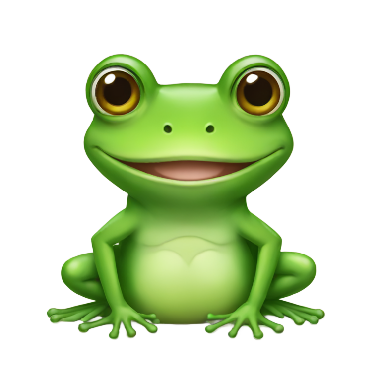 genmoji: Female frog
