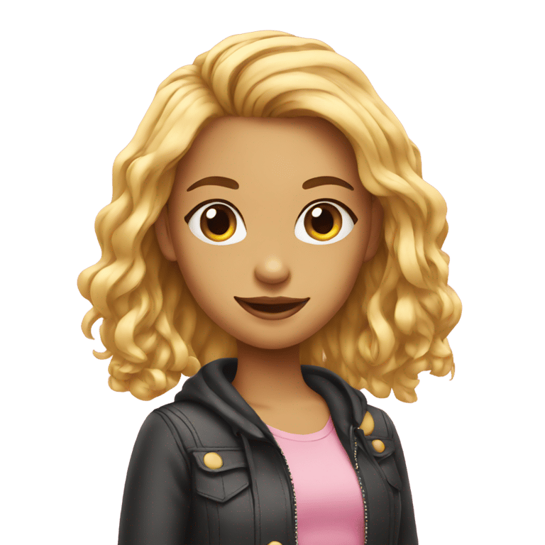 genmoji：酷女孩