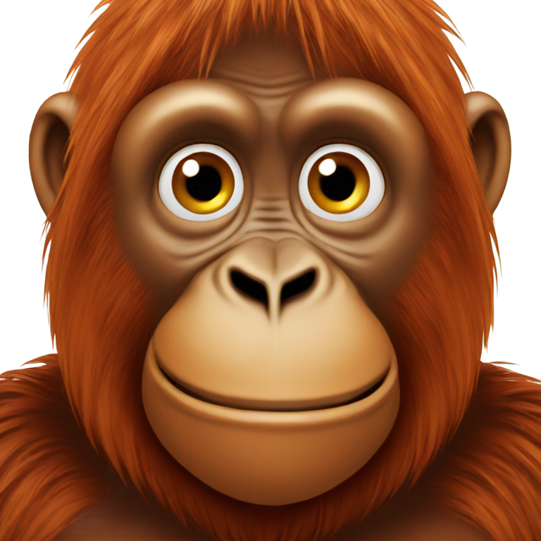 genmoji: orangutan