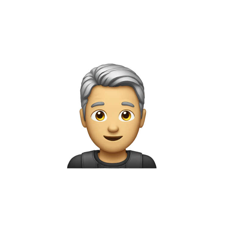 genmoji : Man with a From