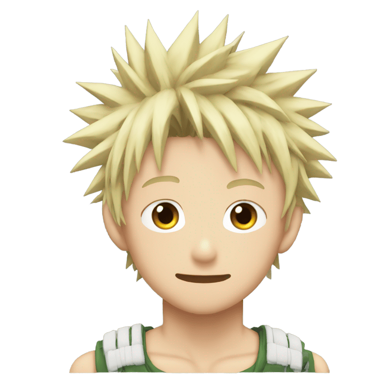 genmoji：Katsuki Bakugo