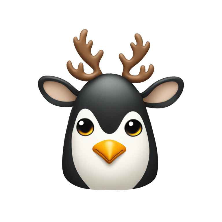genmoji：一只大象企鹅