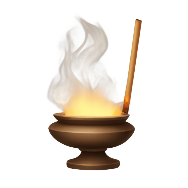 genmoji: incense burning