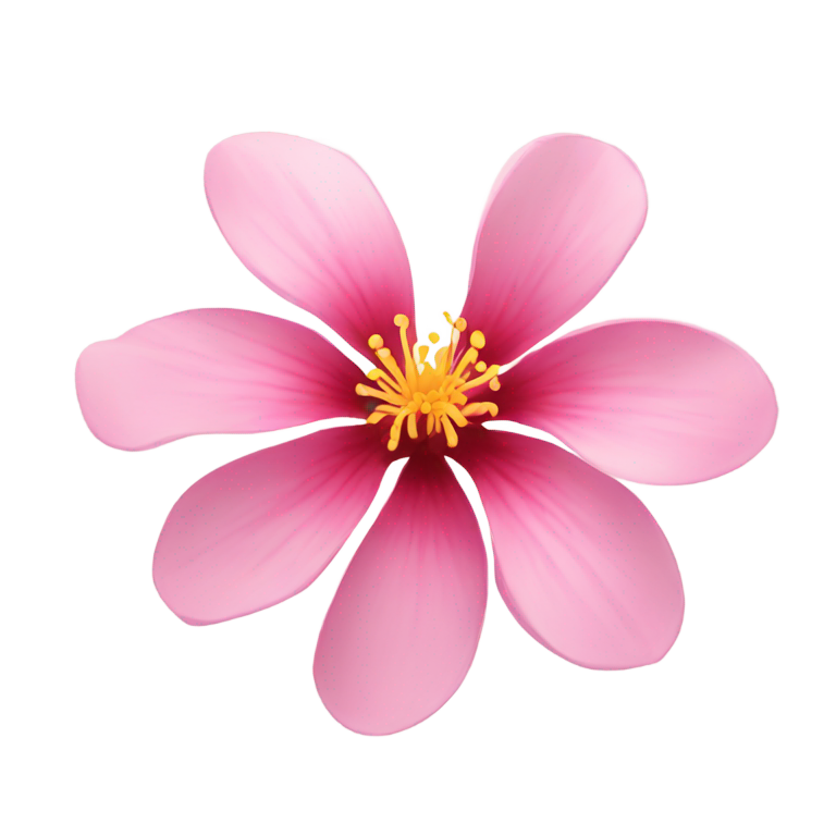genmoji: sakura flower