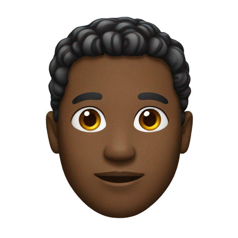 genmoji : Homme noir