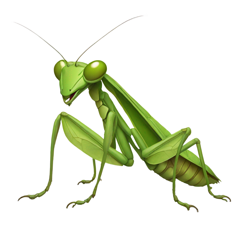 絵文字：カマキリ