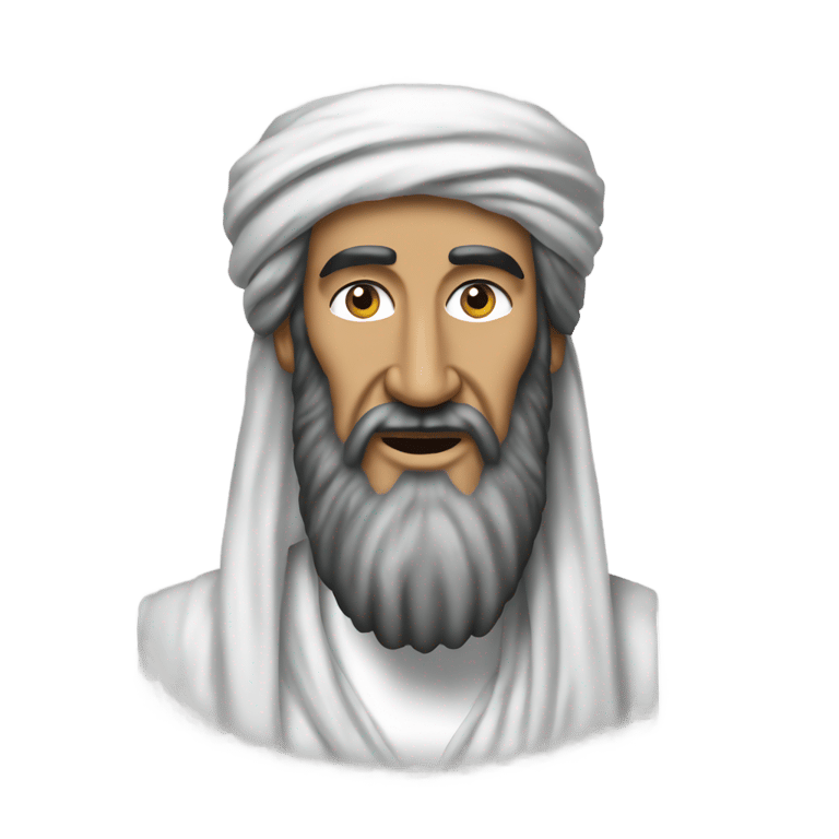 絵文字：osama bin laden