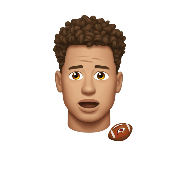 genmoji：帕特里克·马霍姆斯在哭泣