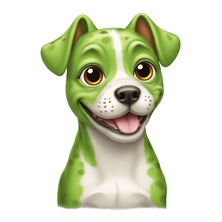 絵文字：frog dog