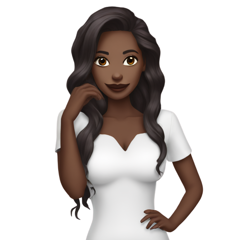 genmoji：💀❤️爱牛奶巧克力头发棺材