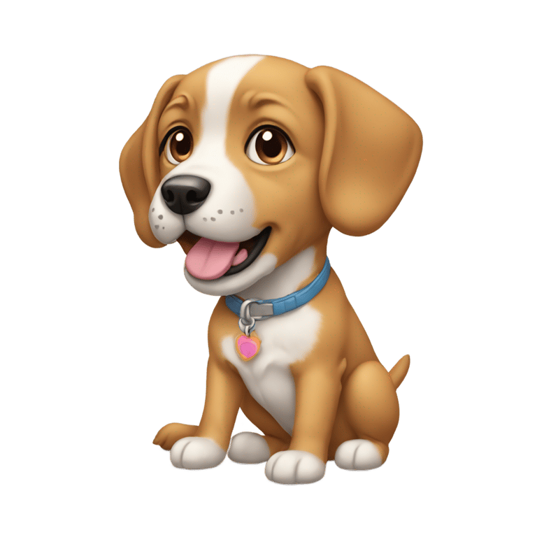 genmoji : un cachorro