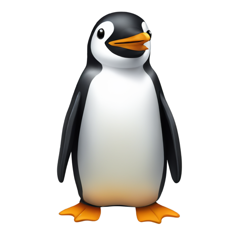 絵文字：放射能ペンギン