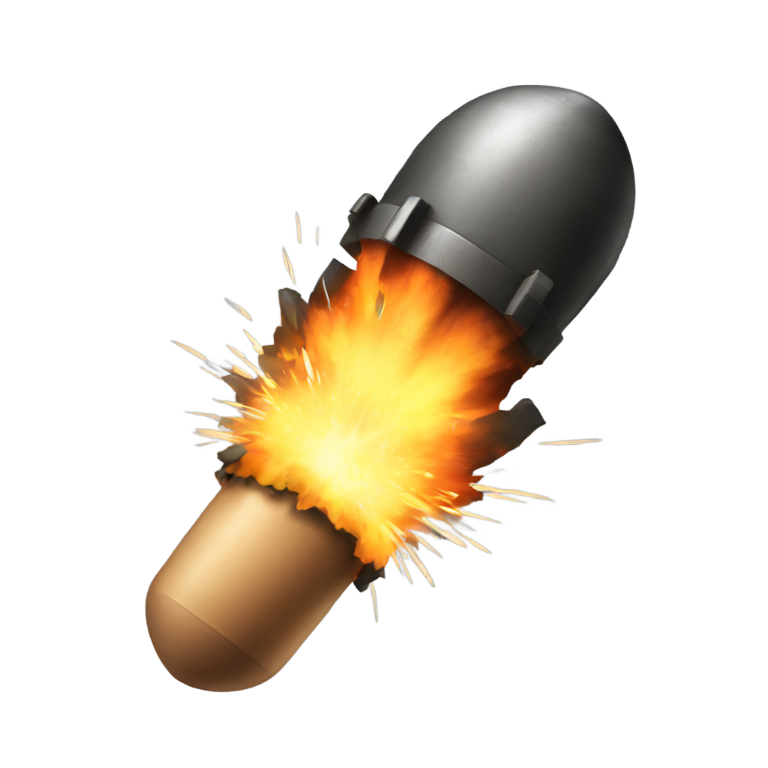 genmoji：爆炸弹