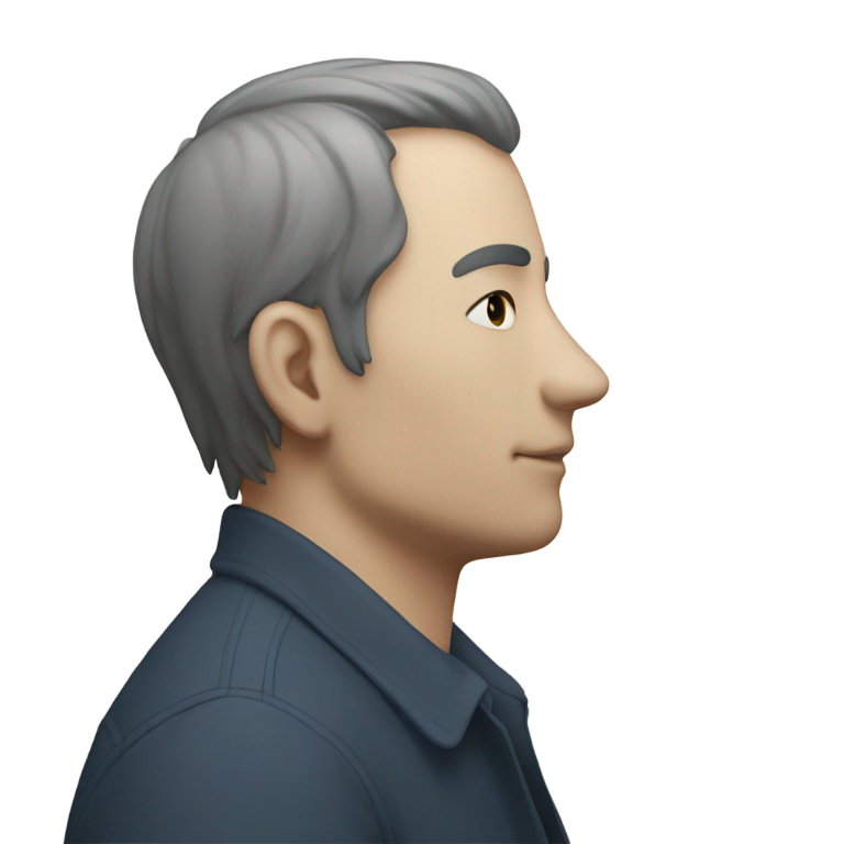 genmoji : Le corps de l'hippopotame de profil