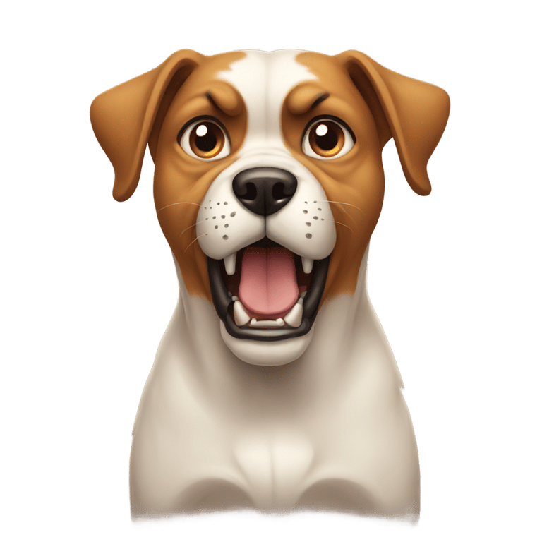 絵文字：Angry Dog