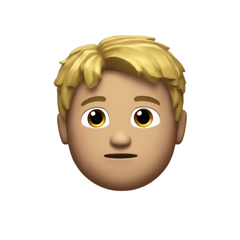 絵文字：roblox noob